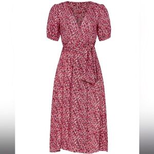 NWT Ba&sh microfloral Noemi dress, L